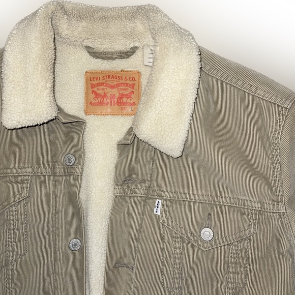 Vintage Levi’s Men’s Sherpa trucker jacket - Picture 3 of 13